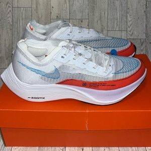 Nike ZoomX Vaporfly NEXT% 2 White Rush Orange CU4123-102 Women’s Size 8